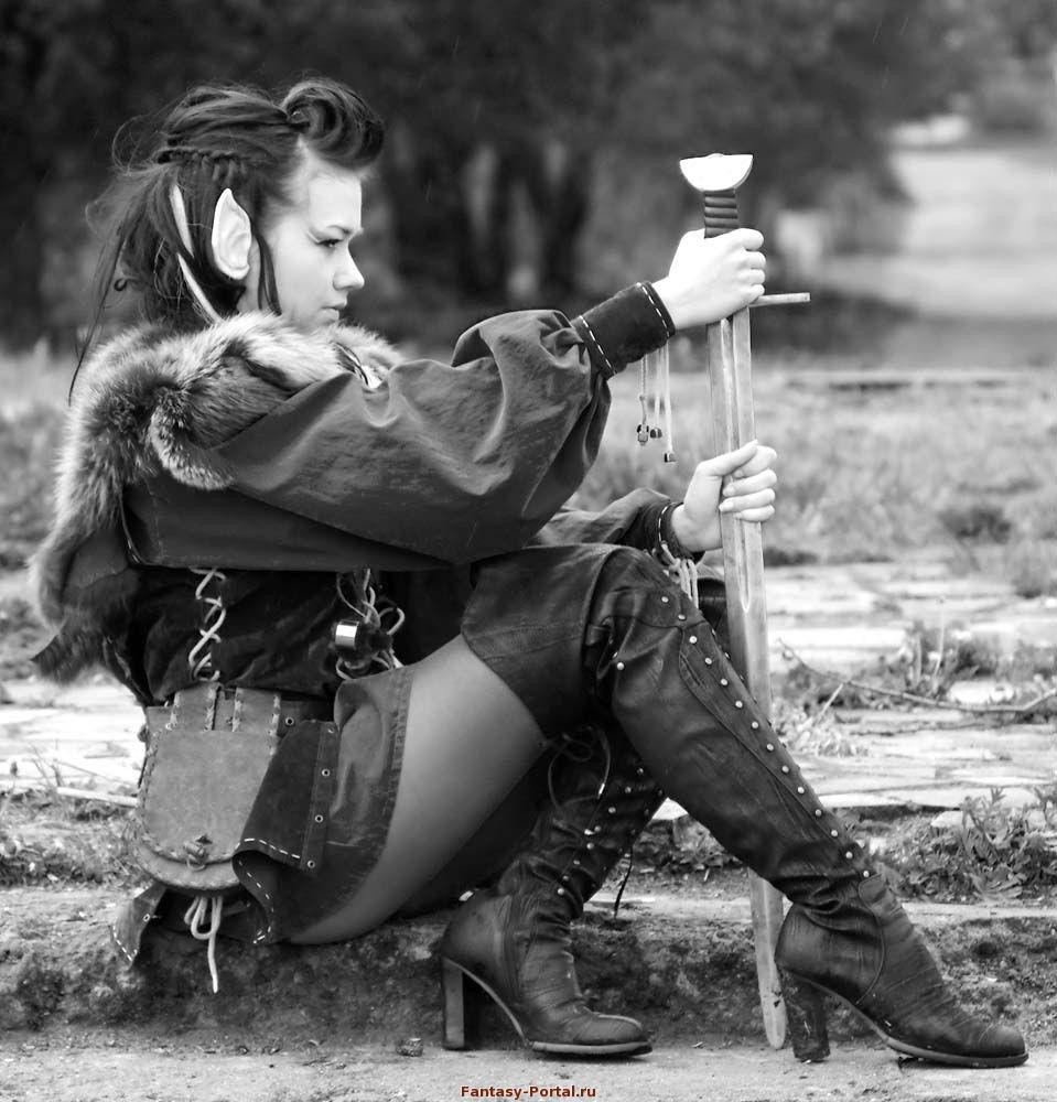 Ролевая фотосессия: Эльфийка в лесу Ролевая фотосессия: Эльфийка в лесу