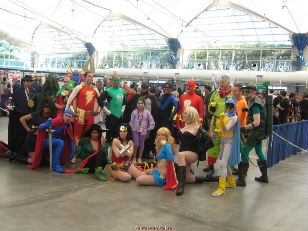 Костюмированная сборная ComicCon 2010