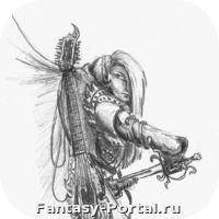Drow Bard sketch